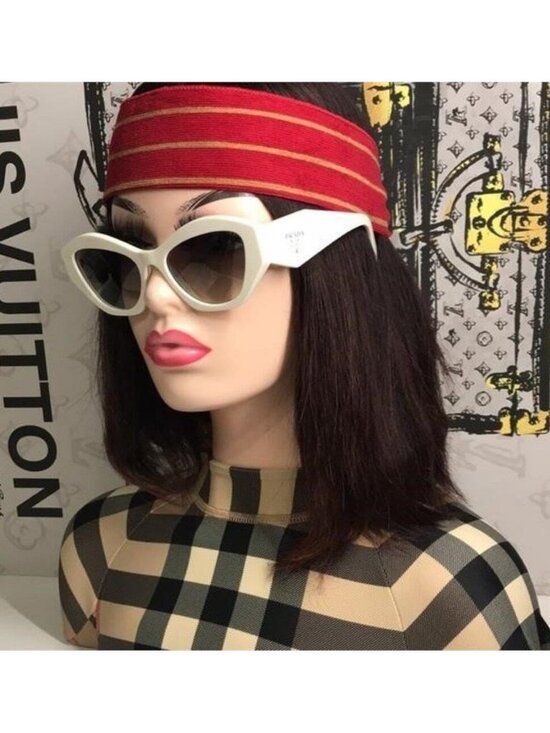 New Authentic Prada SPR 07Y Women’s Sunglasses – White Frame main image 10